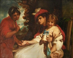 A Fortune Teller (after Sir Joshua Reynolds) by William Rimer