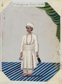 A Sirdar or Head Valet by Unknown Artist