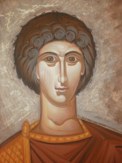 A young man from Antiochia by Aggeliki Papadomanolaki