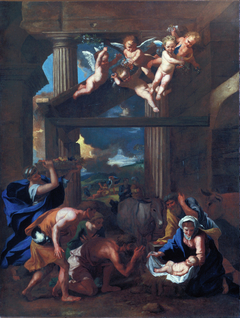 Adoration of the Shepherds by Nicolas Poussin