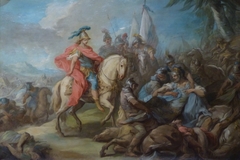 Alexandre et Porus by Charles-André van Loo