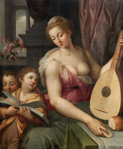 Allegory of Music by Alessandro Turchi