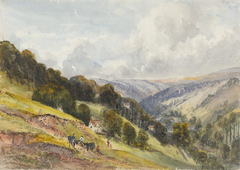 Amberley Common, Gloucestershire by Lydia Etheldreda Birch