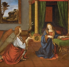 Annunciation by Andrea Solari