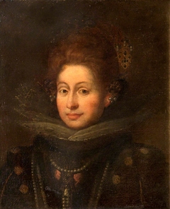 Archduchess Anna, Empress of Austria (1585 - 1618) ‘Bella gerant alii, tu felix Austria, nube’ (‘Let others make war, you, oh happy Austria, marry’) by Anonymous