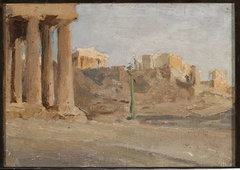 Athens – Acropolis. From the journey to Greece by Jan Ciągliński