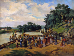 Bênção dos canoões (Porto Feliz) by Aurélio Zimmermann