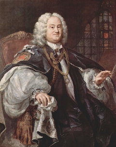 Benjamin Hoadly, Bishop of Winchester by William Hogarth