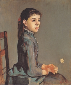 Bildnis Louise-Delphine Duchosal by Ferdinand Hodler