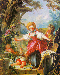 Blind Man's Bluff by Jean-Honoré Fragonard