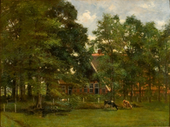 Boerderij tussen beuken by Arnold Marc Gorter