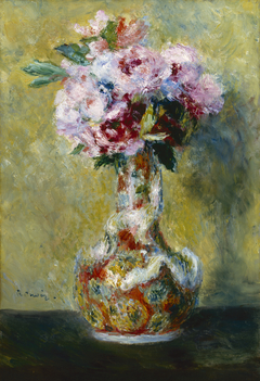 Bouquet in a Vase by Auguste Renoir