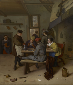 Cardplayers in a Tavern by Jan Steen