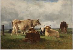 Cattle and Sheep by Constant Troyon