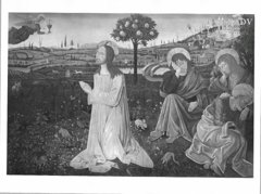 Christ with his 3 followers in Gethsemane by Galasso Galassi