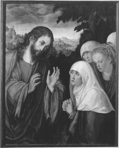 Christus nimmt Abschied von seiner Mutter (Kopie nach dem Gemälde im Kunsthistorischen Museum Wien) (Kopie nach) by Lucas Cranach the Elder