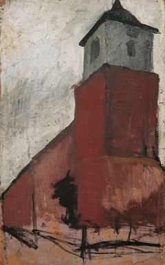 Church in Worpswede by Paula Modersohn-Becker