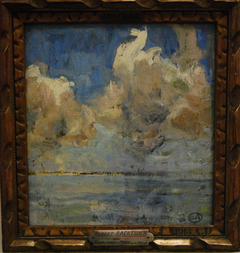 Clouds over the sea 2 by Albert Baertsoen