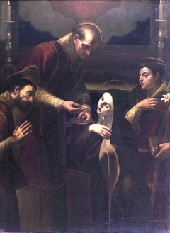 Comunión de Santa Teresa by Anonymous