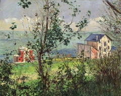 Cottage in Trouville by Gustave Caillebotte