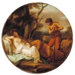 Cymon and Iphigenia by Angelica Kauffman