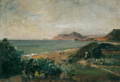 Das Ionische Meer bei Korfu by Emil Jakob Schindler