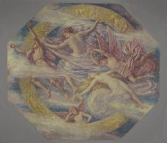 Diana and Her Attendants among the Constellation by Francis Lathrop