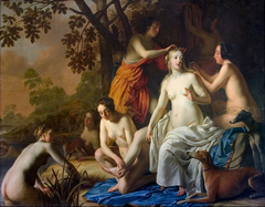 Diana with her Nymphs by Gerard van Honthorst