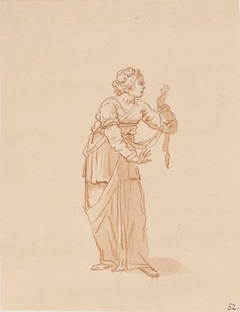 Draped Female Figure - William Williams - ABDAG003470 by William Williams