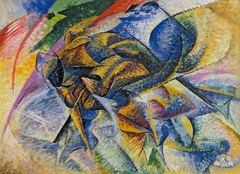 Dynamism of a Cyclist by Umberto Boccioni