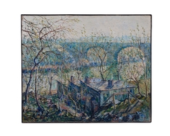 Early Spring, Harlem River by Ernest Lawson