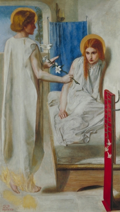 Ecce Ancilla Domini (The Annunciation) by Dante Gabriel Rossetti