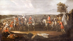 Eight Battle Scenes of the Marlborough House Murals: The Duke of Marlborough at the Battle of Blenheim: The Surrender of Maréchal Tallard by Louis Laguerre