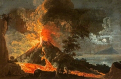 Eruption of Vesuvius by Pietro Antoniani