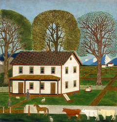 Farmhouse in Mahantango Valley by Anonymous