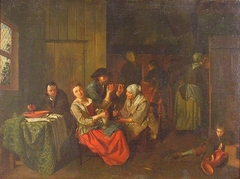 Figures in an Interior by Hendrick Govaerts