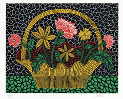 Flower Basket by Yayoi Kusama