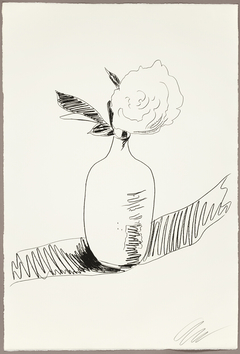 Flowers (Black and White) by Andy Warhol