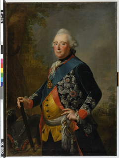 Friedrich II (1720-1785), Graaf van Hessen-Kassel by Johann Heinrich Tischbein