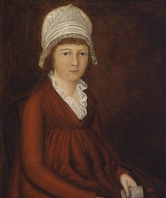 Girl Wearing a Bonnet by Joshua Johnson