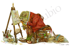 Goblin painter by Montse Rubio