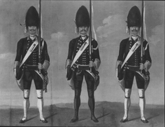 Grenadiers, Infantry Regiments "Hirzel" and "Planta" by David Morier