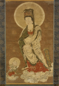 Guanyin and Child by Wu Daozi