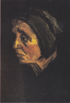 Head of a Peasant Woman by Vincent van Gogh