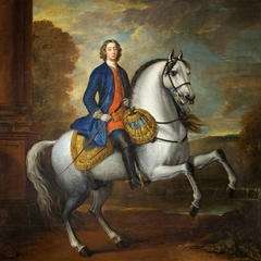 Henry II Hoare (1705-1785) on Horseback by John Wootton