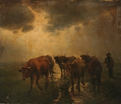 Herd by János Pentelei Molnár