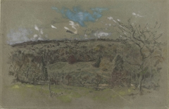 Heuvelachtig landschap in herfstkleuren by Ker-Xavier Roussel