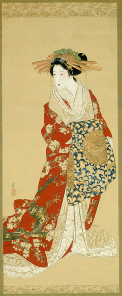 High Ranking Courtesan by Mihata Jôryû