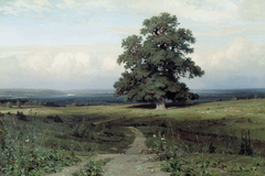 In the middle of the valley… by Ivan Shishkin