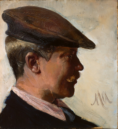 Jacob Sømme by Michael Peter Ancher